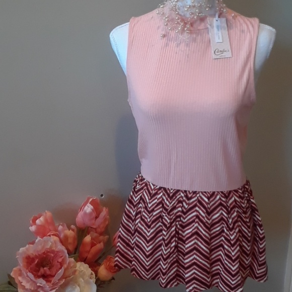 Candie's Tops - 📥🎉2XHP🎉Junior mix Peplum Tank👓